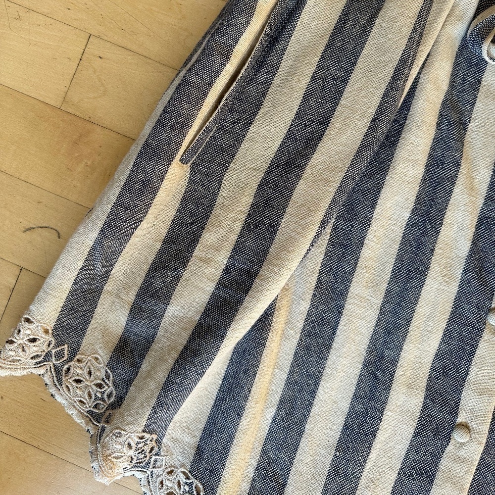 Rococo Sand striped dress, XS,  CB2004 - Picture 6 of 6
